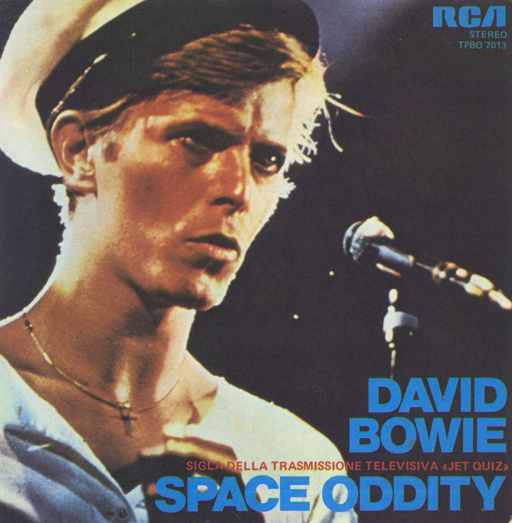 David Bowie Space Oddity Italian 7" vinyl single (7 inch record / 45) TPBO7013