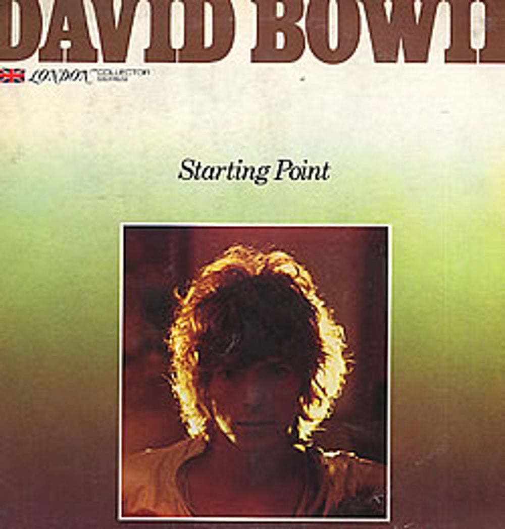 David Bowie Starting Point - shrink US vinyl LP album (LP record) LC50007