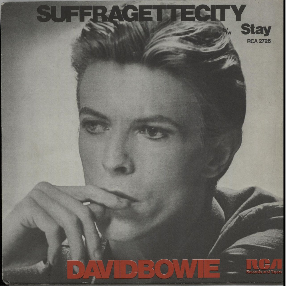 David Bowie Suffragette City UK 7" vinyl single (7 inch record / 45) RCA2726