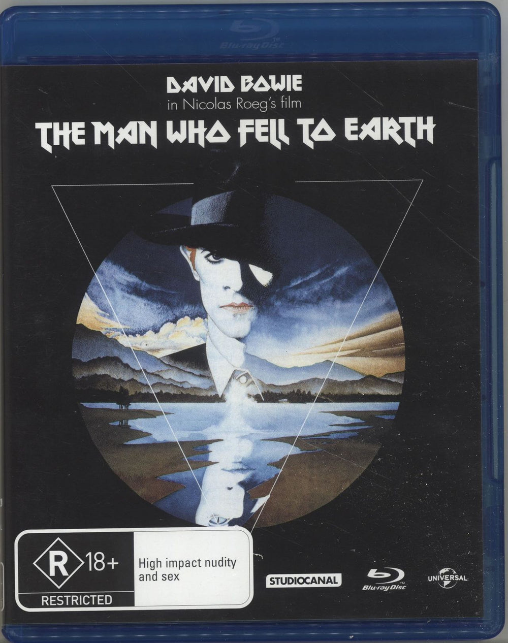 David Bowie The Man Who Fell To Earth UK Blu Ray DVD BD16801