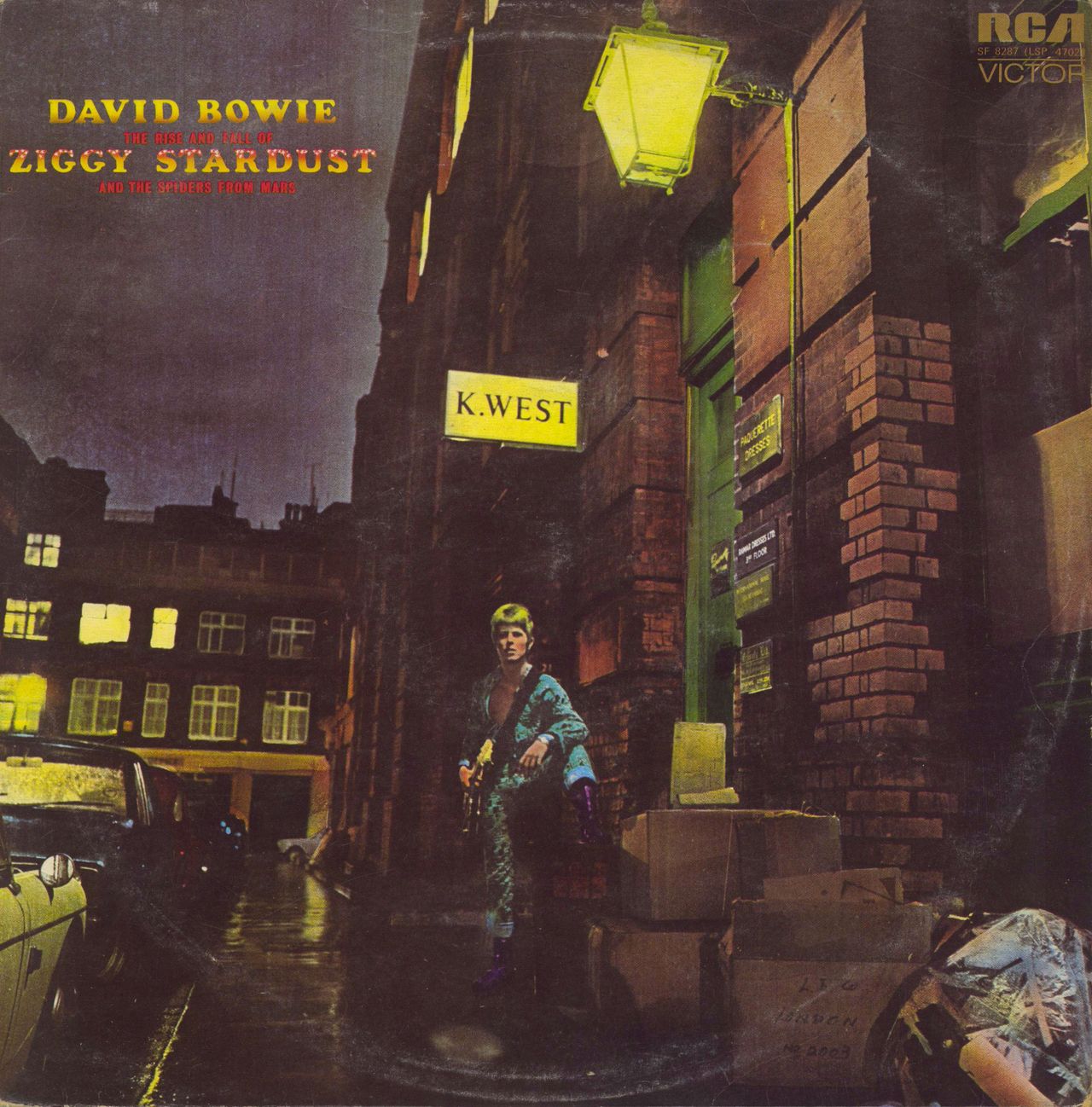 David Bowie The Rise And Fall Of Ziggy Stardust - 1st - Contract Pressing  UK Vinyl LP