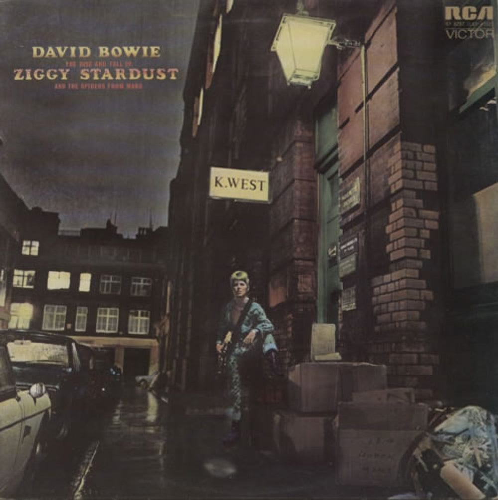 David Bowie The Rise And Fall Of Ziggy Stardust - 2nd UK vinyl LP album (LP record) SF8287