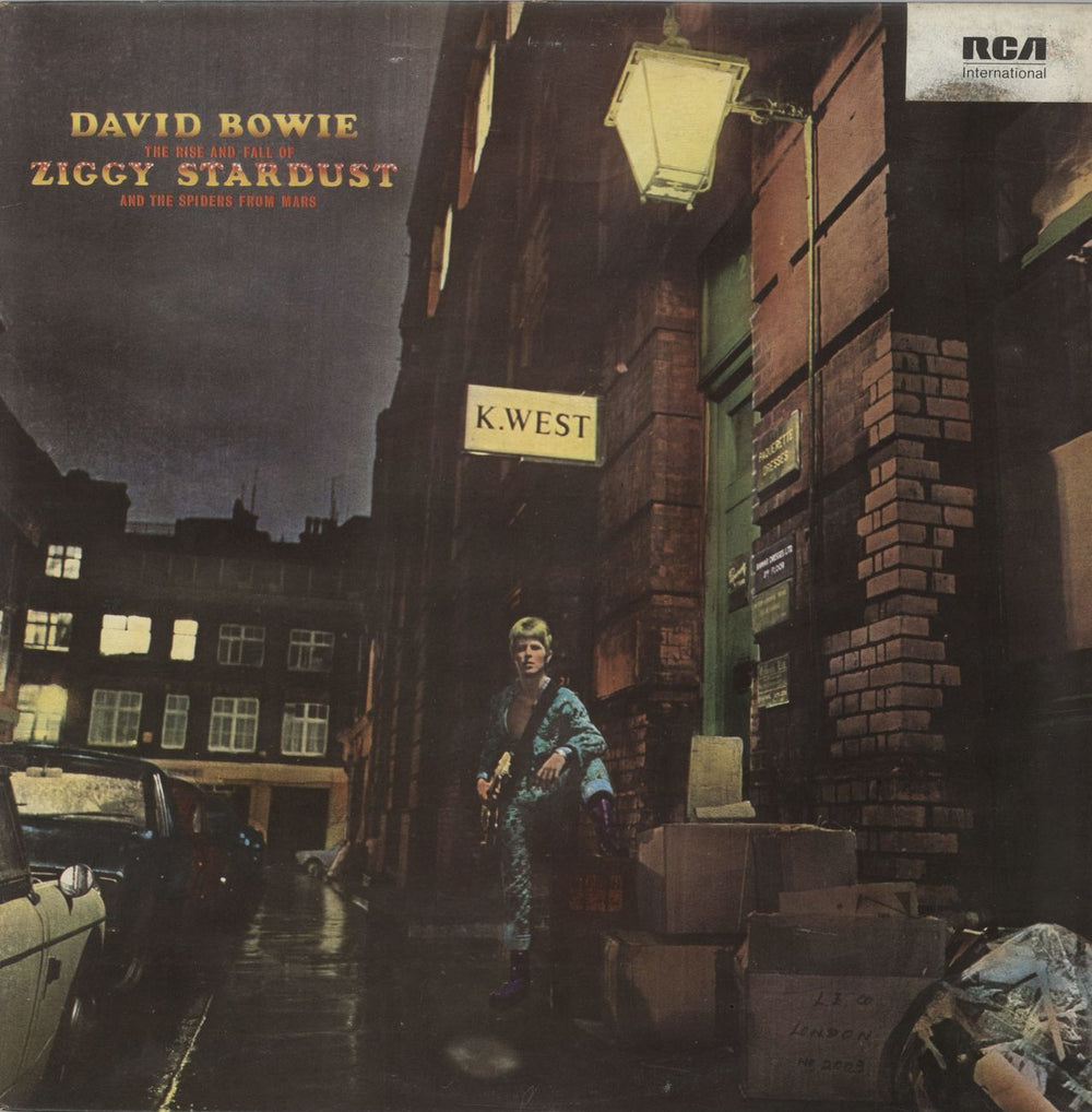 David Bowie The Rise And Fall Of Ziggy Stardust - 3rd UK vinyl LP album (LP record) SF8287