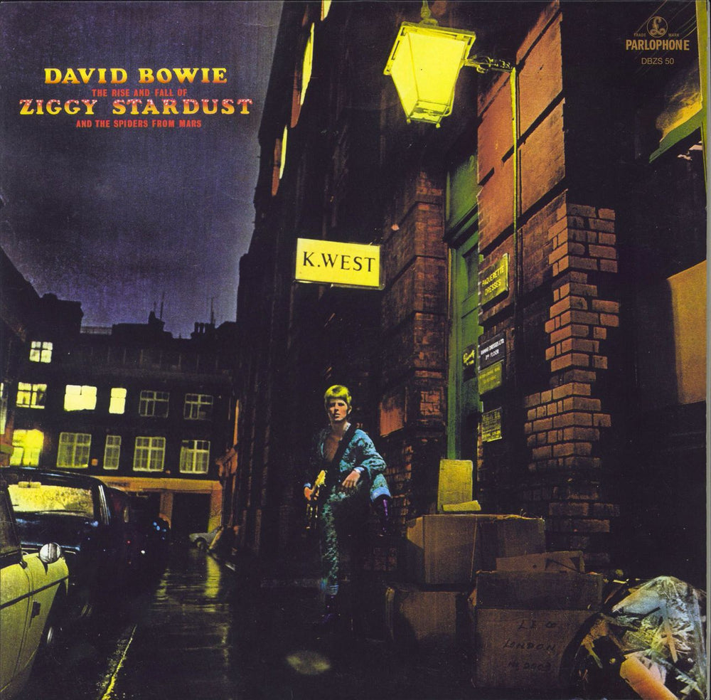 David Bowie The Rise And Fall Of Ziggy Stardust - 50th Anniversary Half Speed Master UK vinyl LP album (LP record) DBZS50