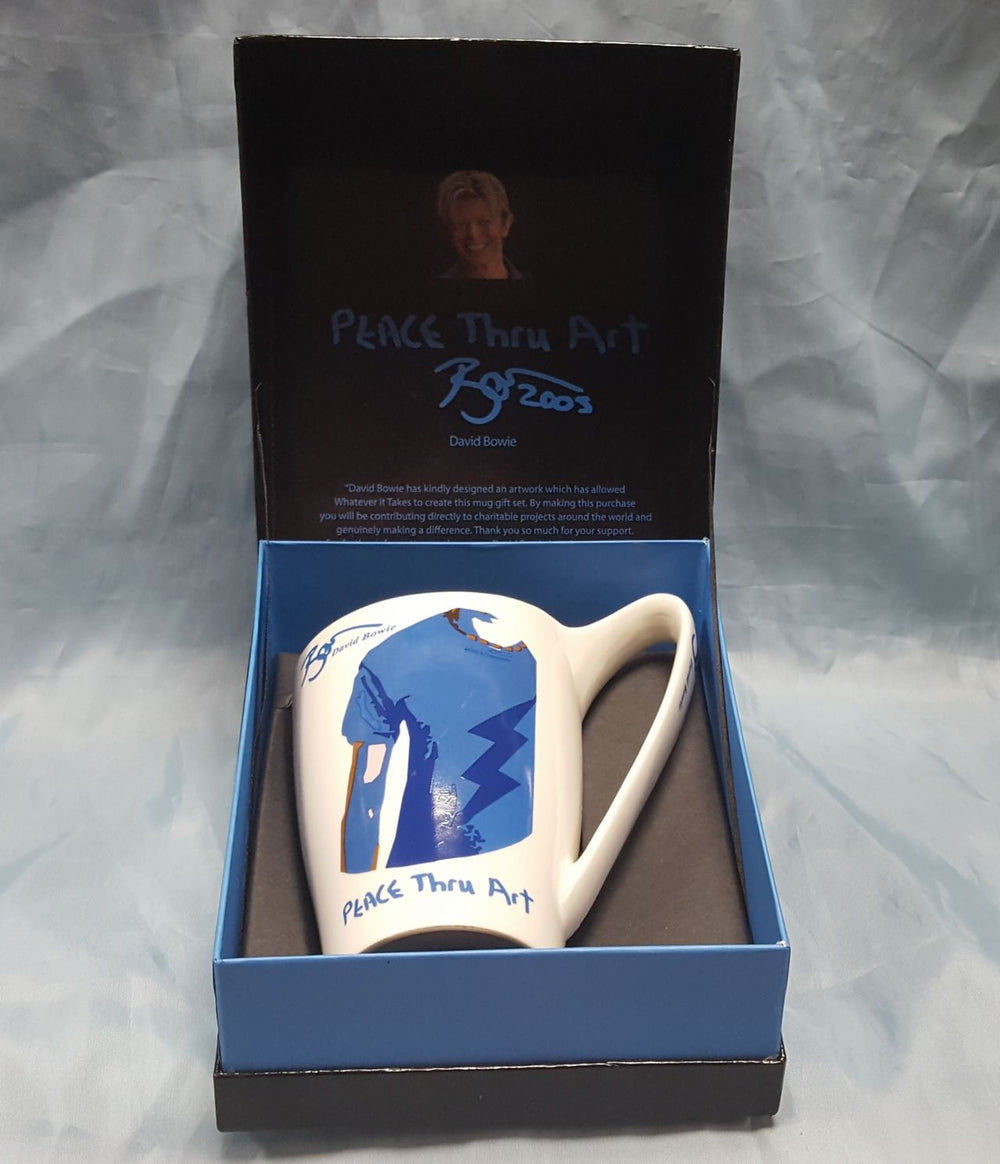 David Bowie Whatever It takes - Boxed China Mug UK memorabilia BOWMMWH698949