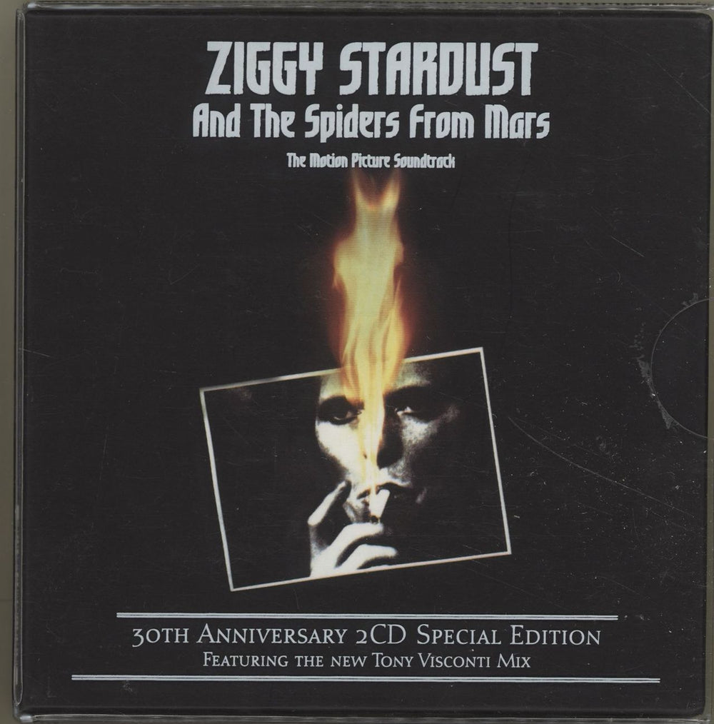 David Bowie Ziggy Stardust & The Spiders From Mars - The Motion Picture UK 2 CD album set (Double CD) 5419792