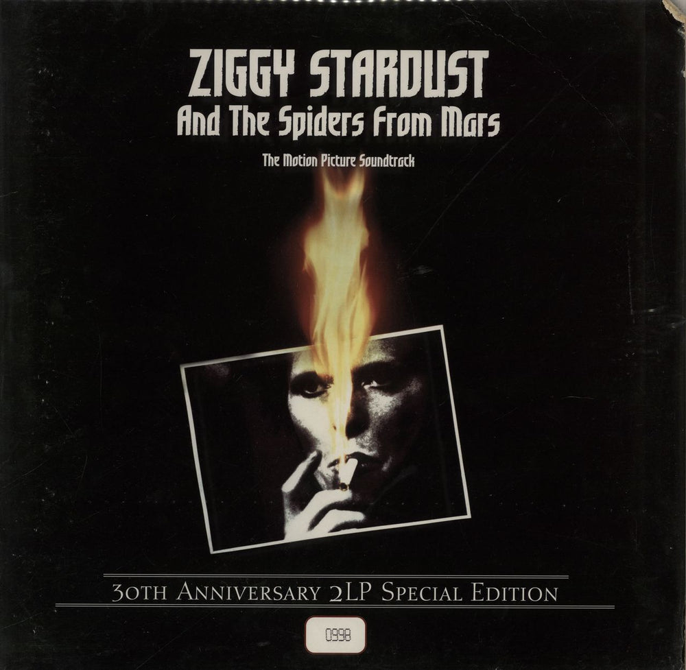 David Bowie Ziggy Stardust & The Spiders From Mars - The Motion Picture UK 2-LP vinyl record set (Double LP Album) ZIGGYRIP3773