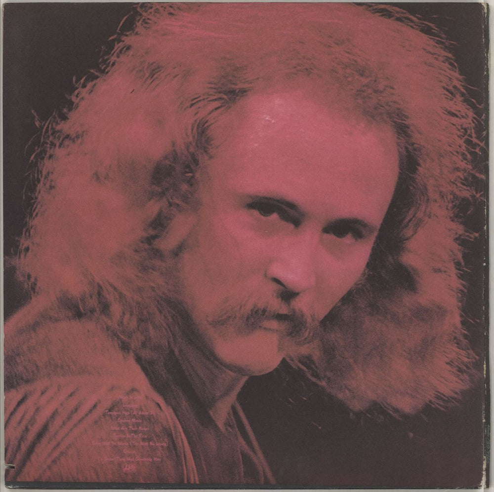 David Crosby If I Could Only Remember My Name US vinyl LP album (LP record)