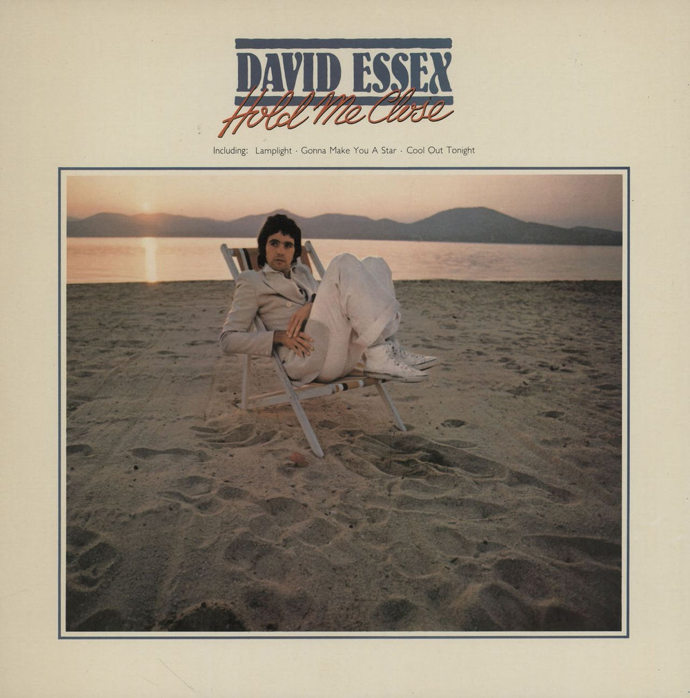 David Essex Hold Me Close UK vinyl LP album (LP record) 31763