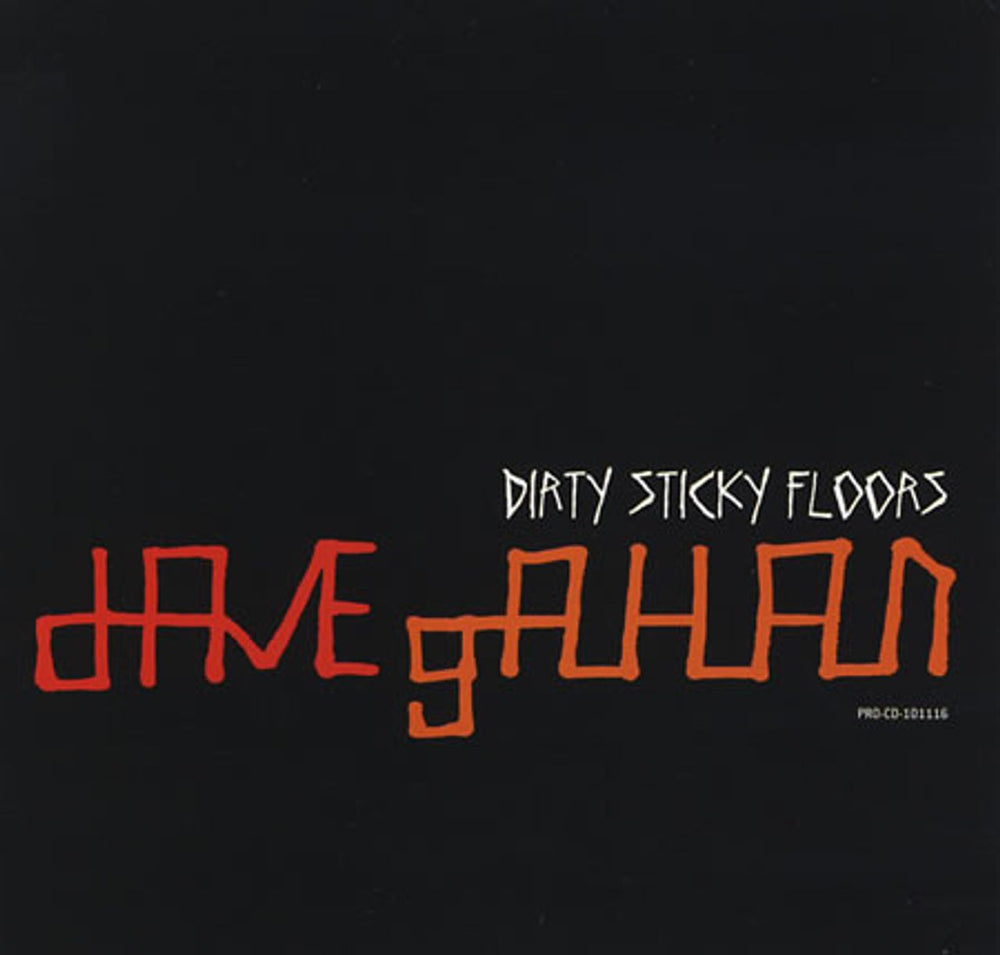 David Gahan Dirty Sticky Floors US Promo CD single (CD5 / 5") PRO-CD-101116