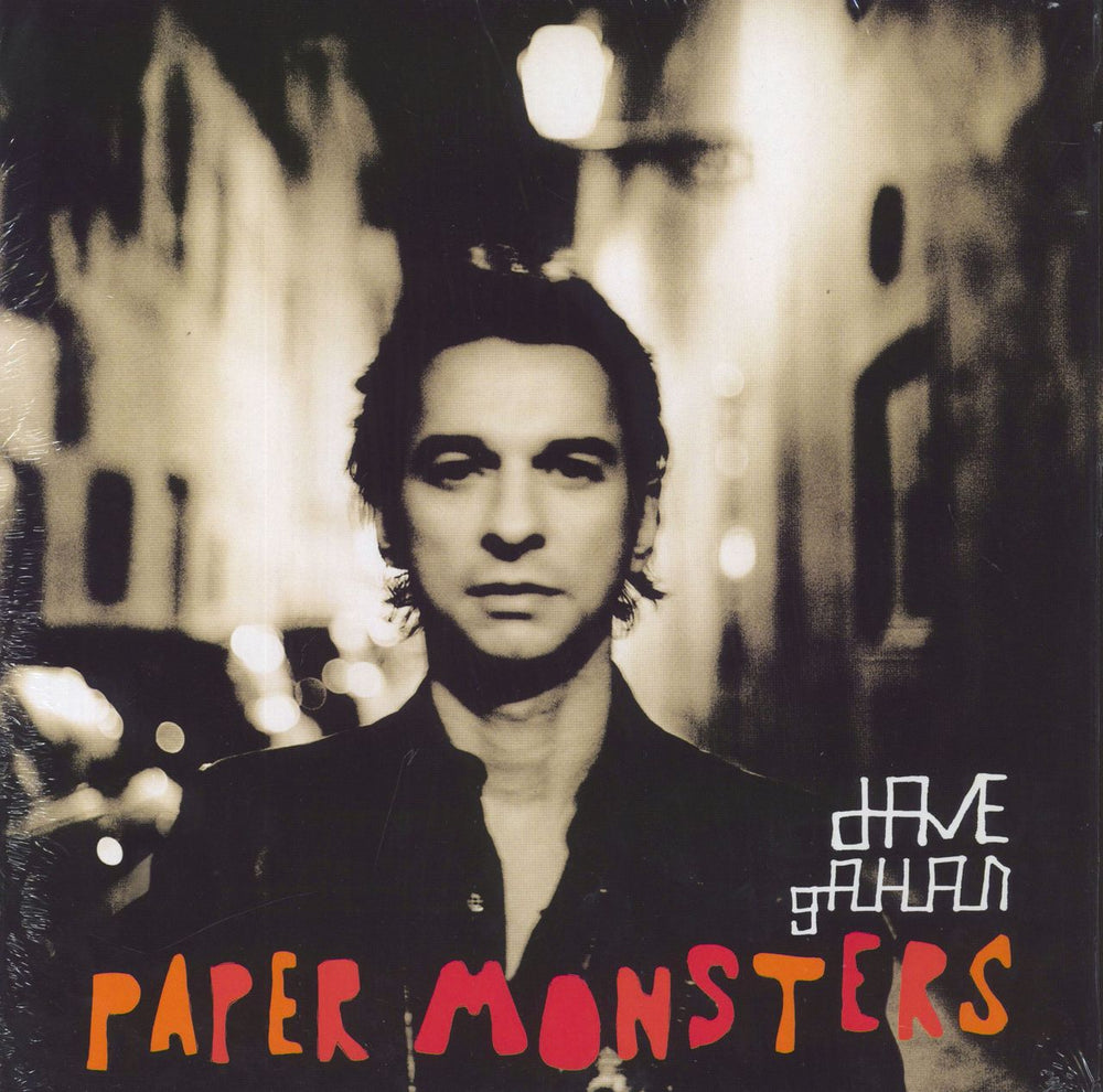 David Gahan Paper Monsters UK vinyl LP album (LP record) STUMM216