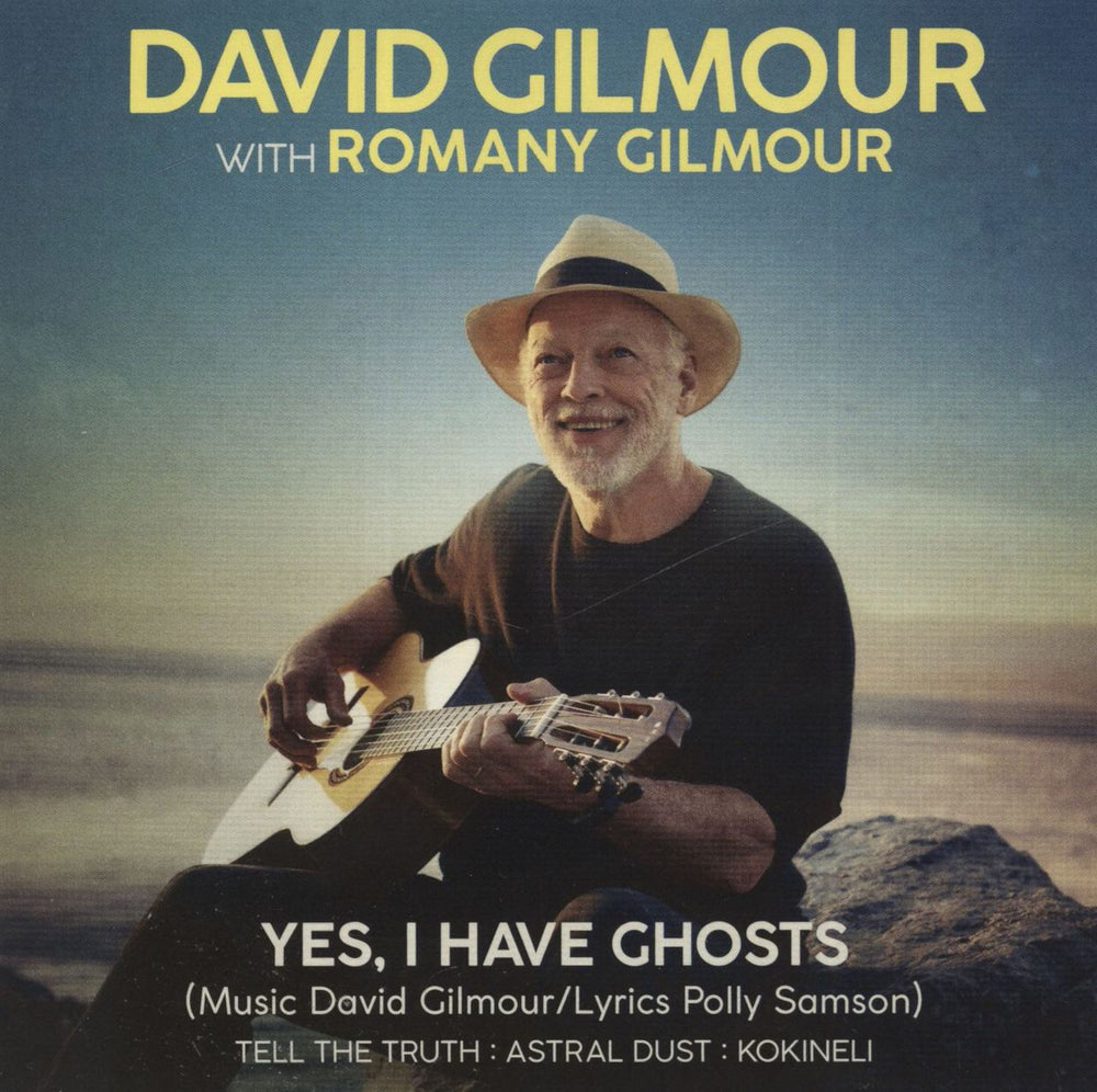 David Gilmour Yes, I Have Ghosts UK CD single (CD5 / 5") DGRSCD1