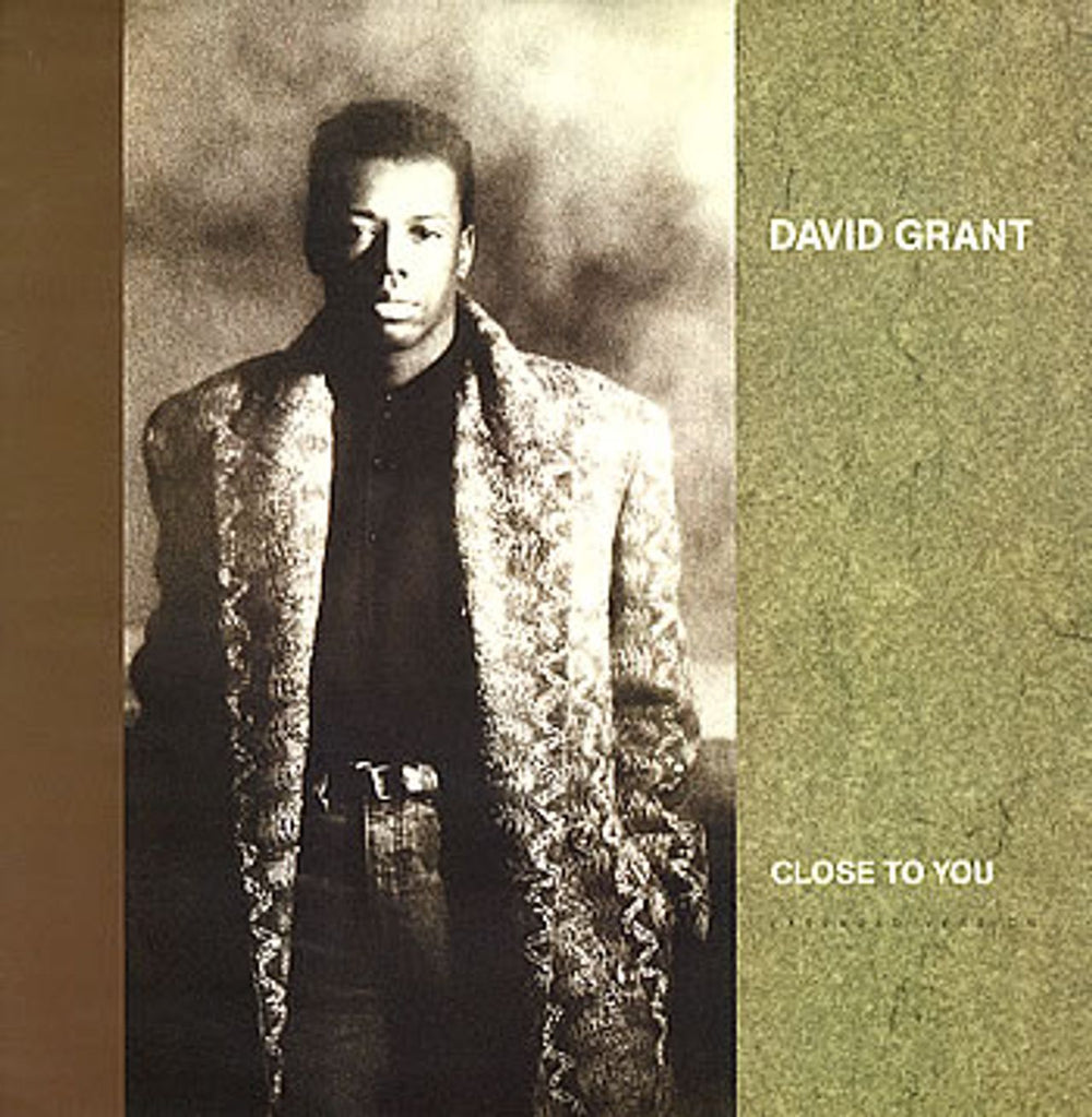 David Grant Close To You UK 12" vinyl single (12 inch record / Maxi-single) GRANX8