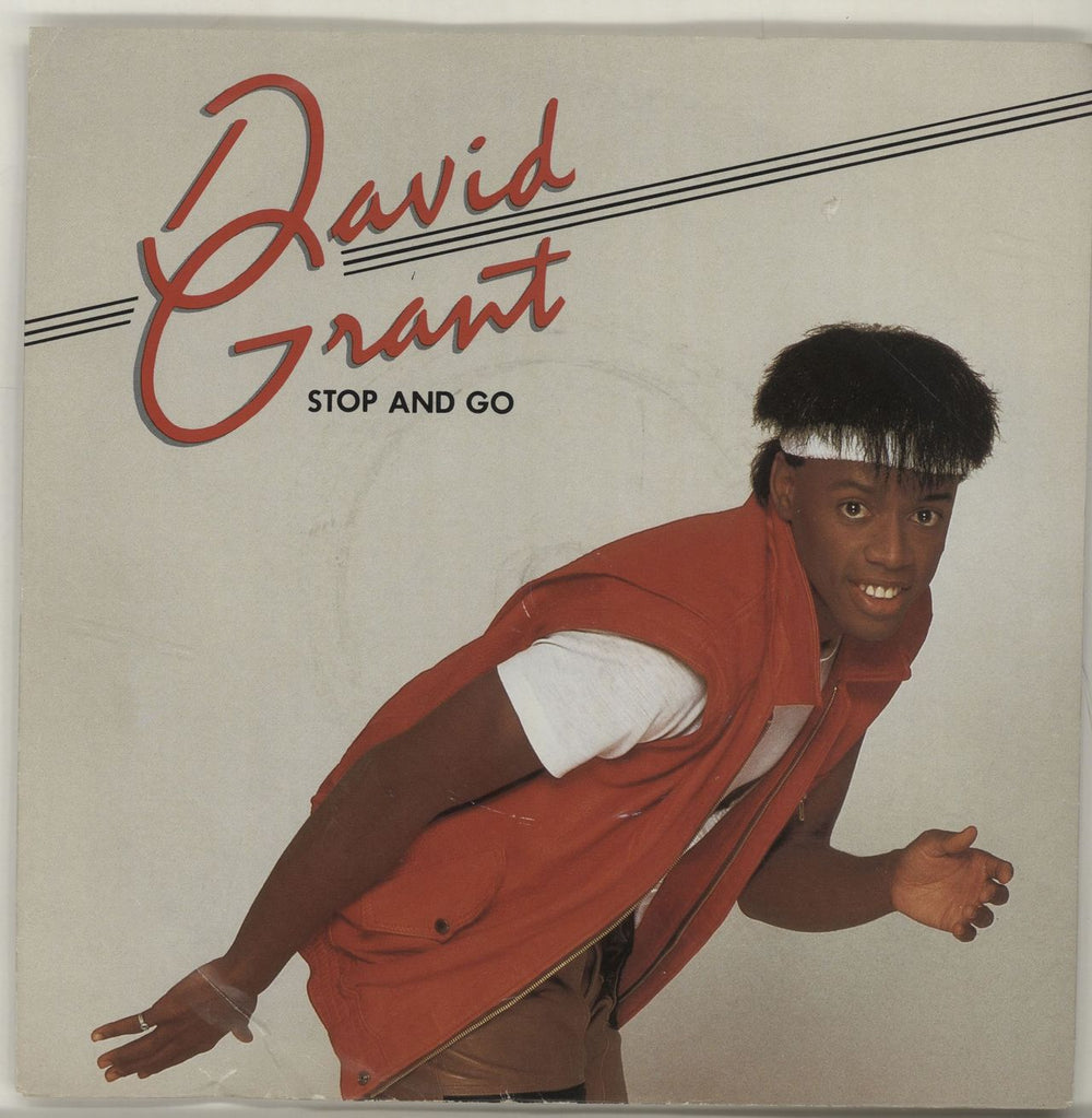 David Grant Stop And Go UK 7" vinyl single (7 inch record / 45) GRAN1