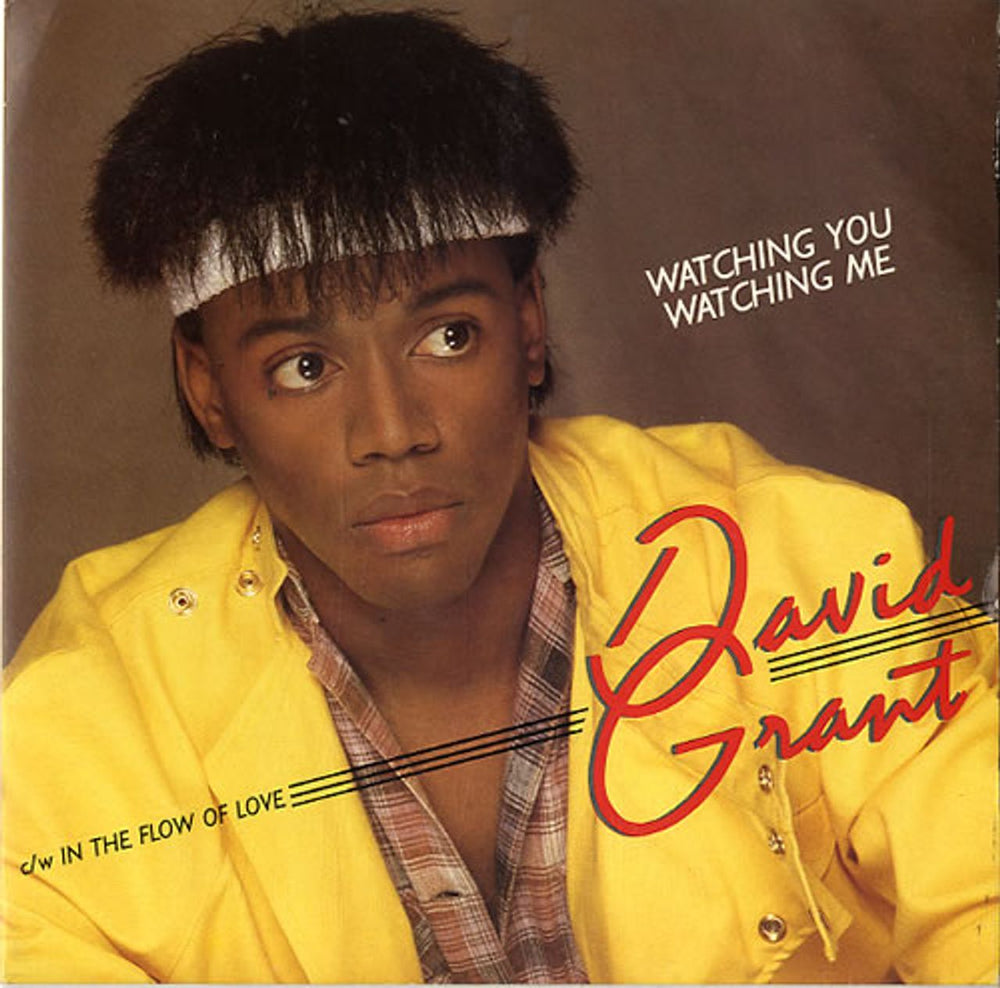 David Grant Watching You Watching Me UK 7" vinyl single (7 inch record / 45) GRAN2