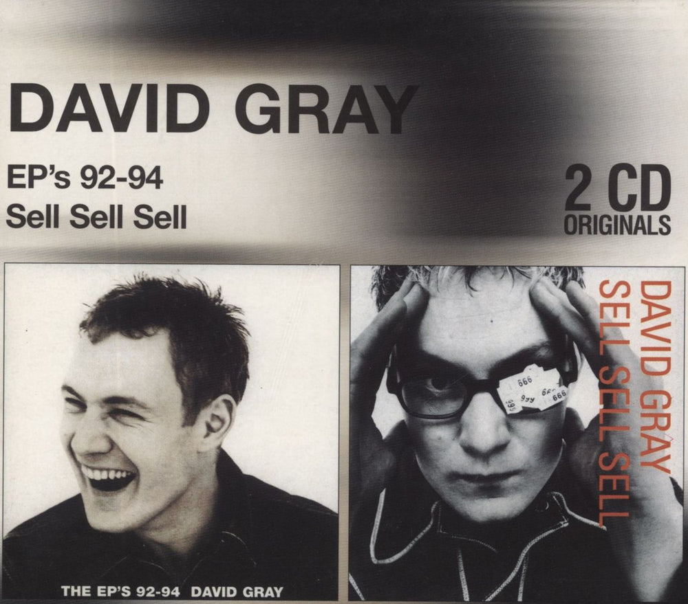 David Gray EP's 92-94 / Sell Sell Sell UK 2 CD album set (Double CD) 5920750