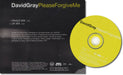 David Gray Please Forgive Me US Promo CD single (CD5 / 5") DGRC5PL185617