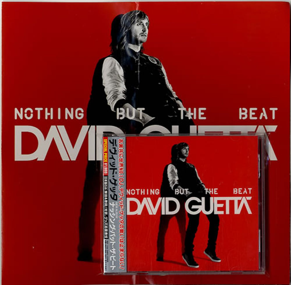 David Guetta Nothing But The Beat + Booklet Japanese Promo CD album (CDLP) TOCP-71190