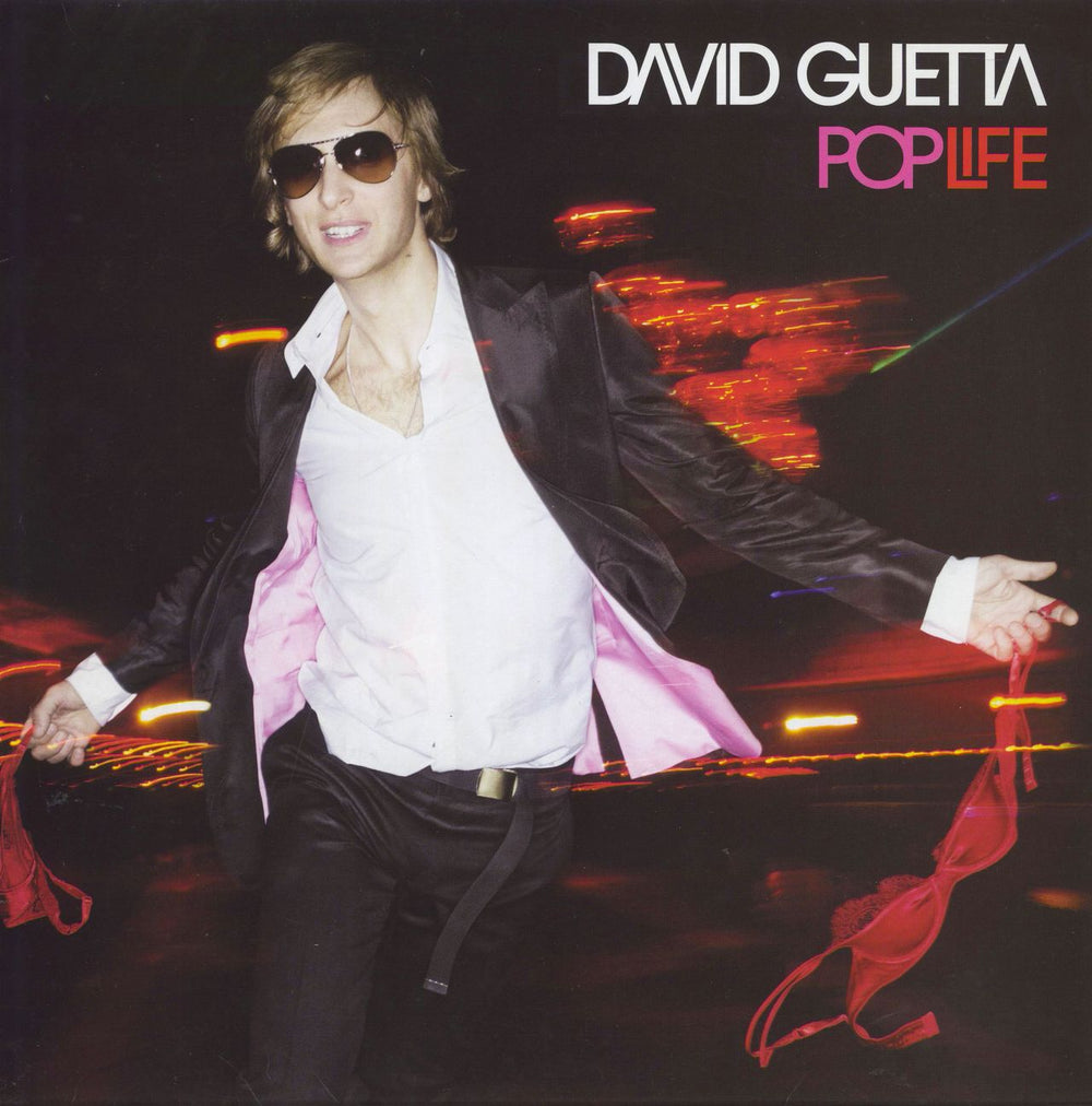 David Guetta Pop Life UK 2-LP vinyl record set (Double LP Album) 094639714117