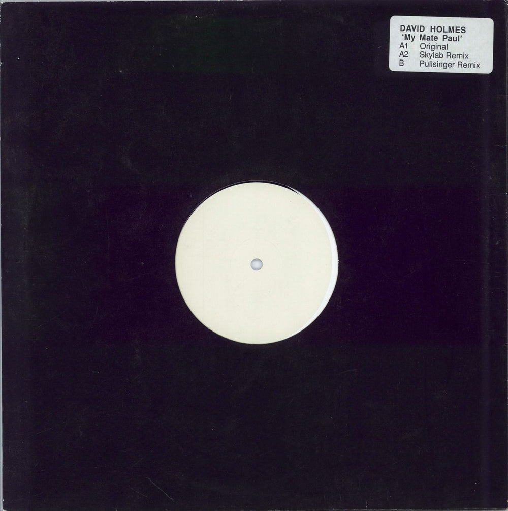 David Holmes My Mate Paul UK Promo 12" vinyl single (12 inch record / Maxi-single) GODX156