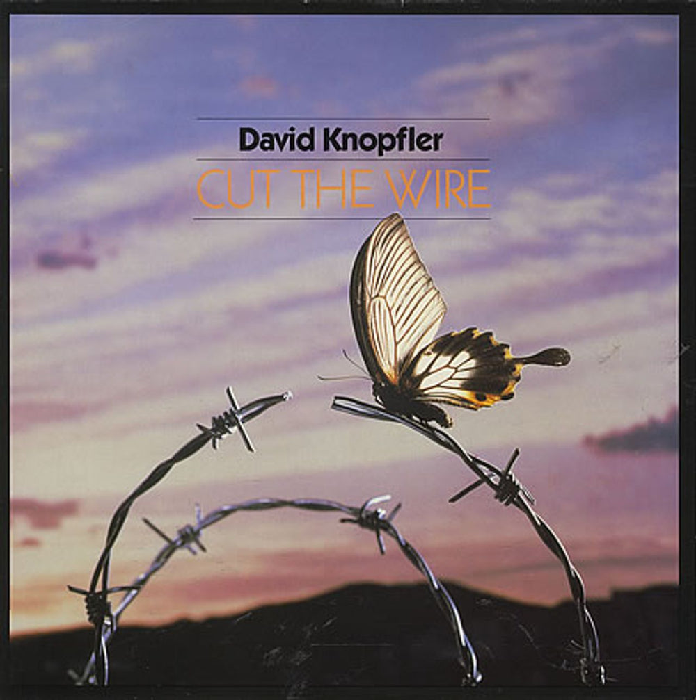 David Knopfler Cut The Wire UK vinyl LP album (LP record) GMILP1