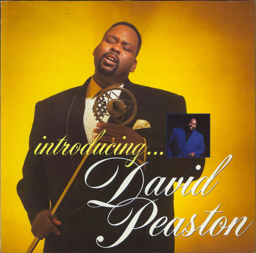 David Peaston Introducing... David Peaston German Promo vinyl LP album (LP record) 924228-1