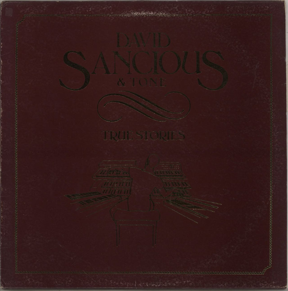 David Sancious True Stories UK vinyl LP album (LP record) SPART1082