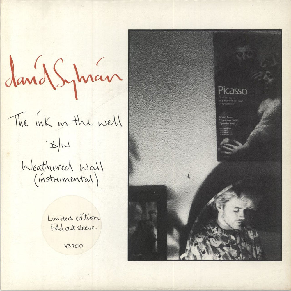 David Sylvian The Ink In The Well UK 7" vinyl single (7 inch record / 45) VS700