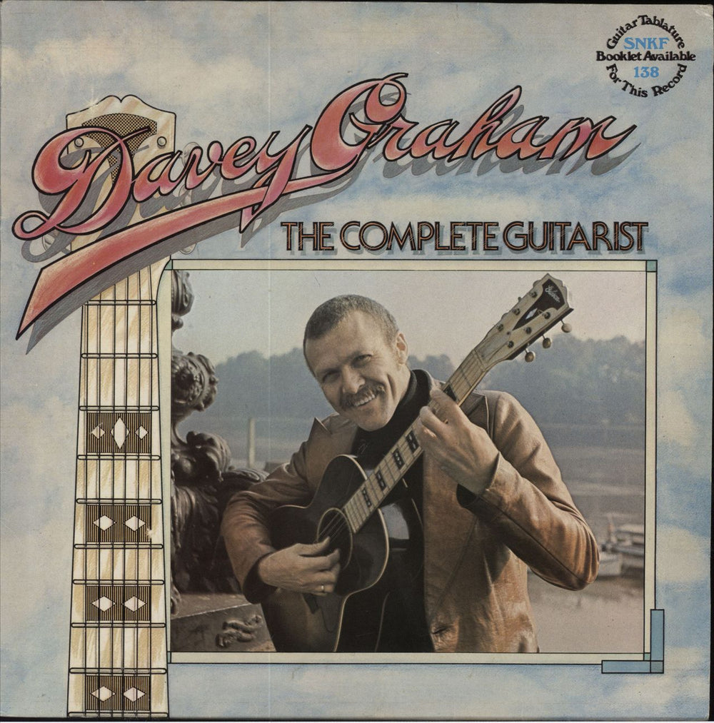 Davy Graham The Complete Guitarist UK vinyl LP album (LP record) SNKF138