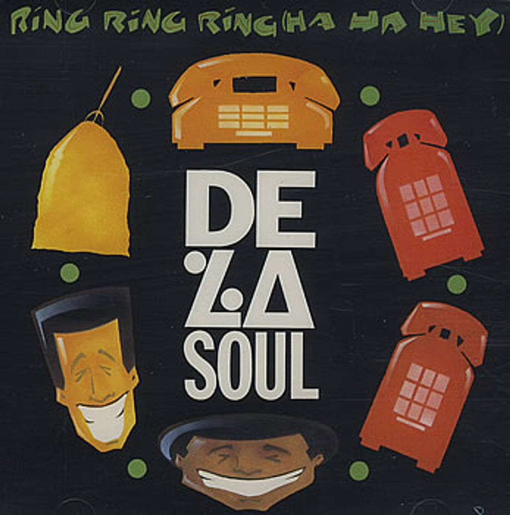 De La Soul Ring Ring Ring (Ha Ha Hey) US Promo CD single (CD5 / 5") TBCD965