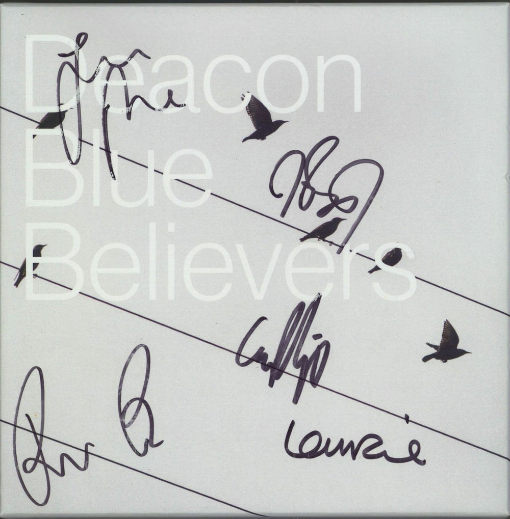 Deacon Blue Believers - Deluxe Box Set - Autographed UK CD Single Box Set 0211436EMU