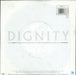 Deacon Blue Dignity UK 7" vinyl single (7 inch record / 45) 5099765133677