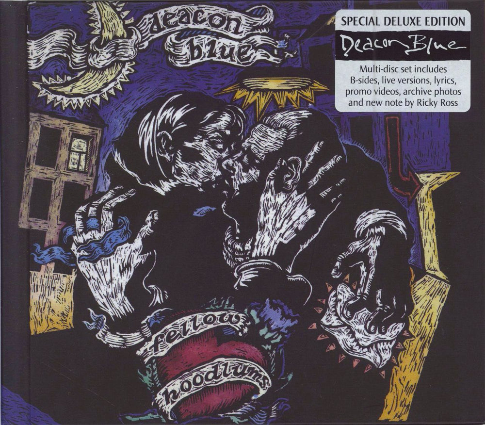 Deacon Blue Fellow Hoodlums: Deluxe Edition UK 3-disc CD/DVD Set EDSG8021