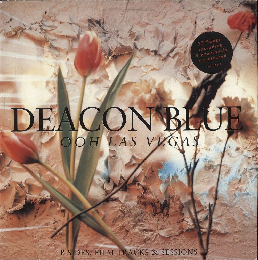 Deacon Blue Ooh Las Vegas - Stickered sleeve UK 2-LP vinyl record set (Double LP Album) 4672421