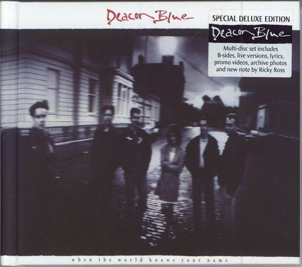 Deacon Blue When The World Knows Your Name: Deluxe Edition UK 3-disc CD/DVD Set EDSJ9003