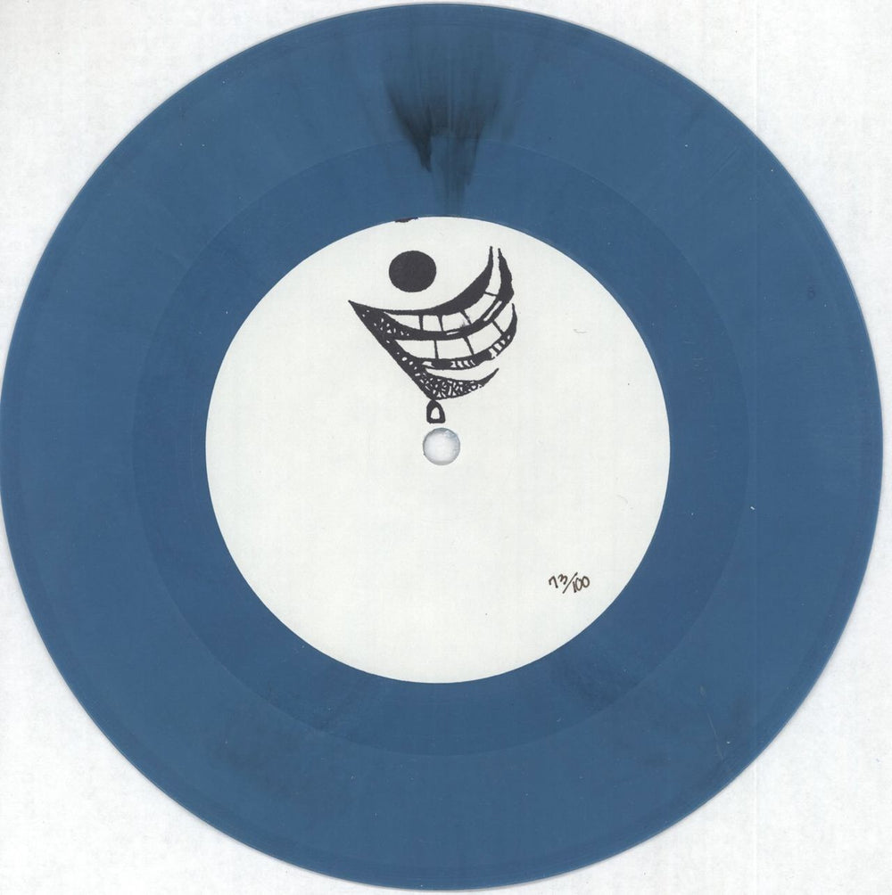 Dead Leaf Echo Kingmaker - 2nd - Blue Vinyl + Numbered US 7" vinyl single (7 inch record / 45)