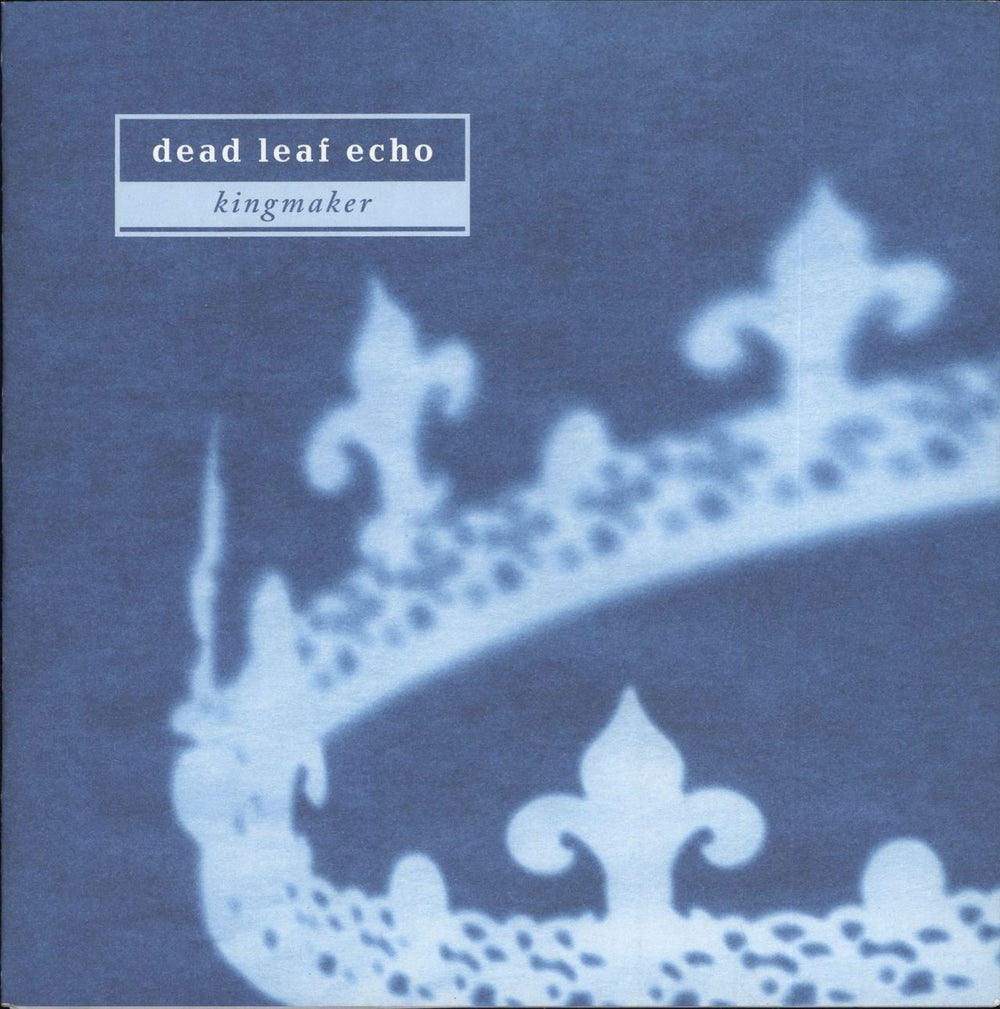 Dead Leaf Echo Kingmaker - 2nd - Blue Vinyl + Numbered US 7" vinyl single (7 inch record / 45) W000-0044