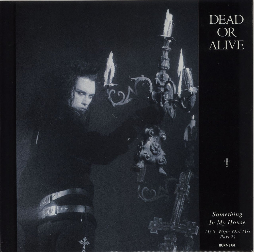 Dead Or Alive Something In My House - U.S Wipe Out Mix Part 2 UK 12" vinyl single (12 inch record / Maxi-single) BURNSQ1