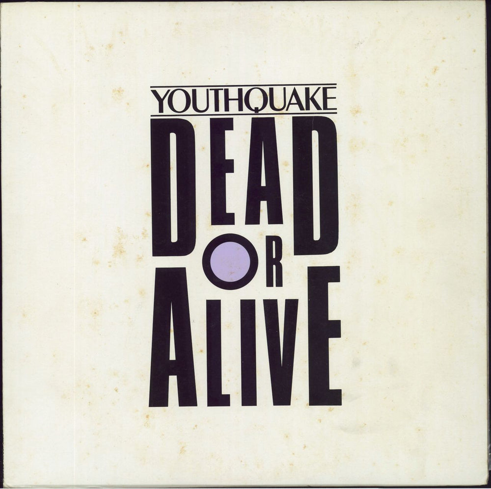 Dead Or Alive Youthquake Japanese picture disc LP (vinyl picture disc album) 30.3P-670