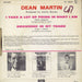 Dean Martin I Take A Lot Of Pride In What I Am + Sleeve French 7" vinyl single (7 inch record / 45)