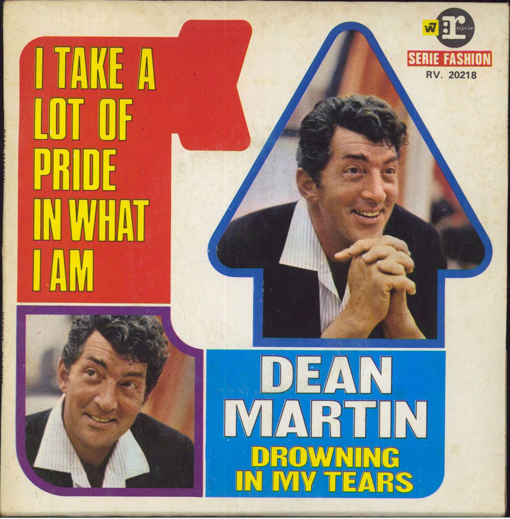 Dean Martin I Take A Lot Of Pride In What I Am + Sleeve French 7" vinyl single (7 inch record / 45) RV.20218