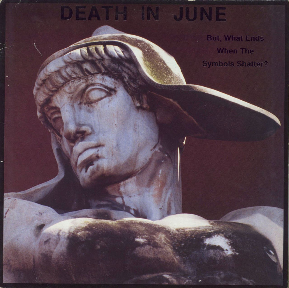 Death In June But, What Ends When The Symbols Shatter? - VG UK vinyl LP album (LP record) BADVC36