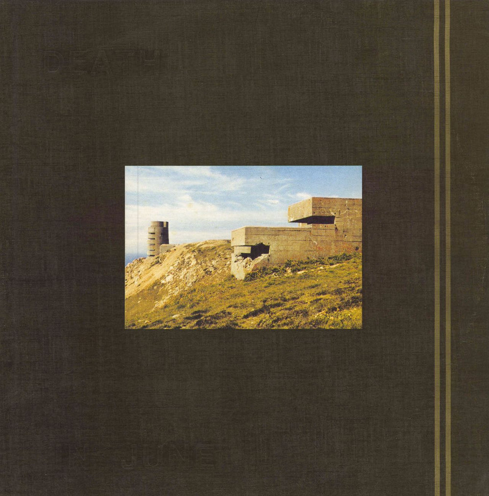 Death In June Heaven St - 1st - Brown Sleeve UK 12" vinyl single (12 inch record / Maxi-single) SA29634