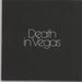 Death In Vegas Your Loft UK Promo CD-R acetate CD-R