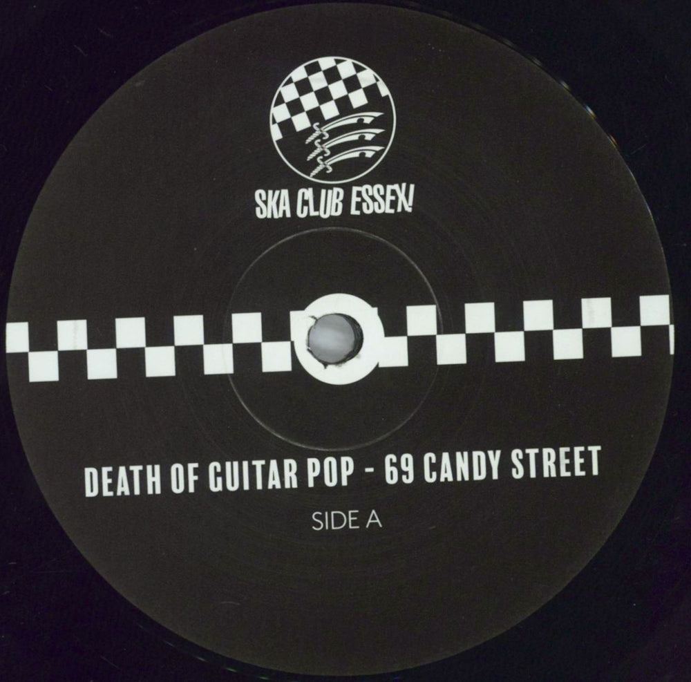 Death Of Guitar Pop 69 Candy Street UK vinyl LP album (LP record) 3FCLPCA821746