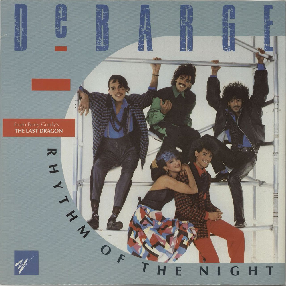 Debarge Rhythm Of The Night + Sleeve UK 12" vinyl single (12 inch record / Maxi-single) TMGT1376