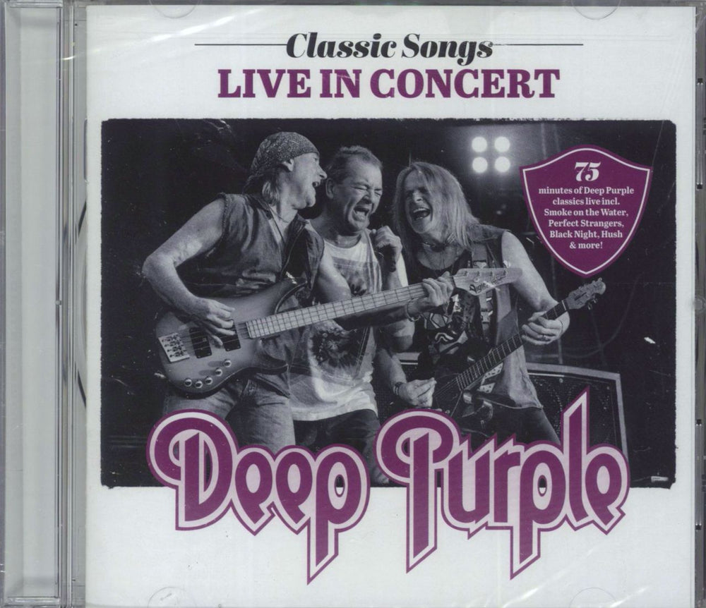 Deep Purple Classic Songs Live in Concert - Sealed German CD album (CDLP) 0212222EMU