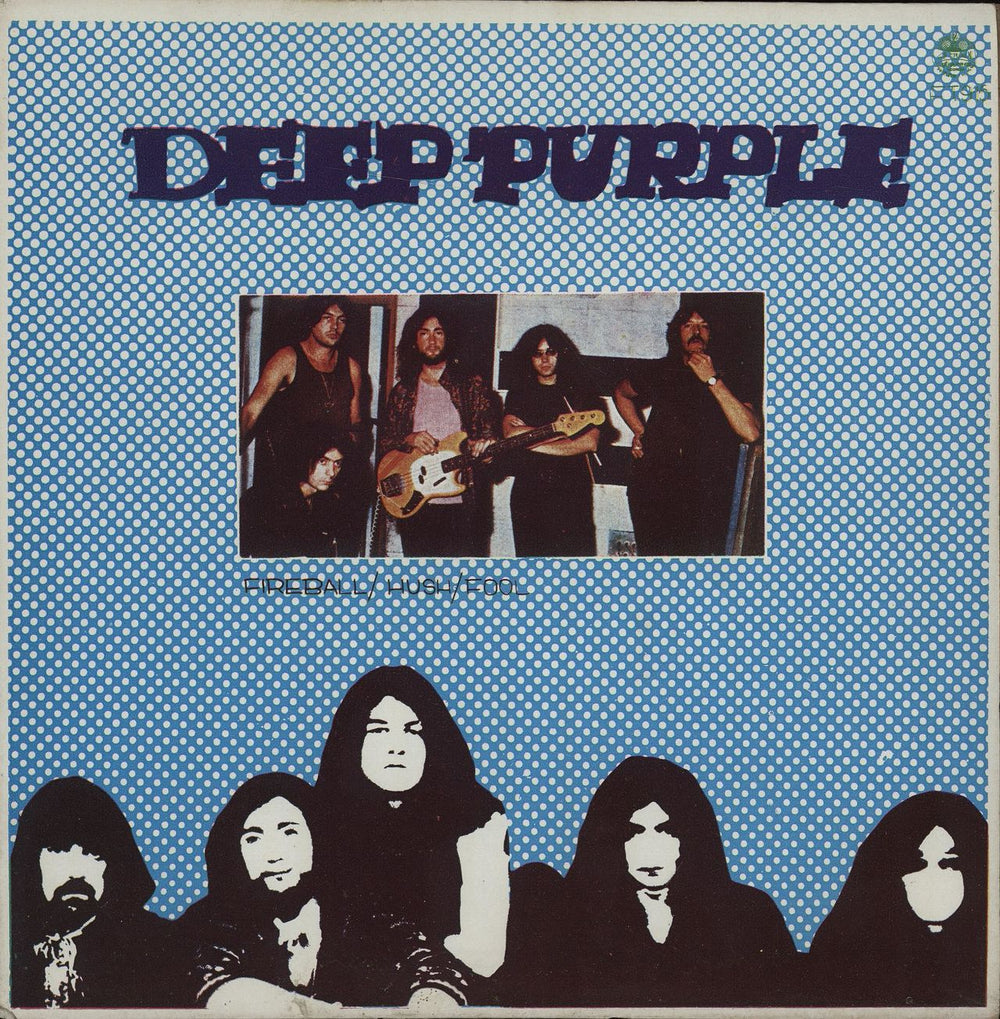 Deep Purple Fireball EP Thailand 7" vinyl single (7 inch record / 45) FT.915