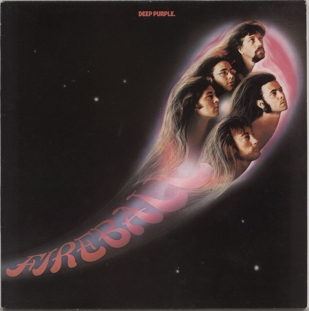 Deep Purple Fireball UK vinyl LP album (LP record) EMS1255