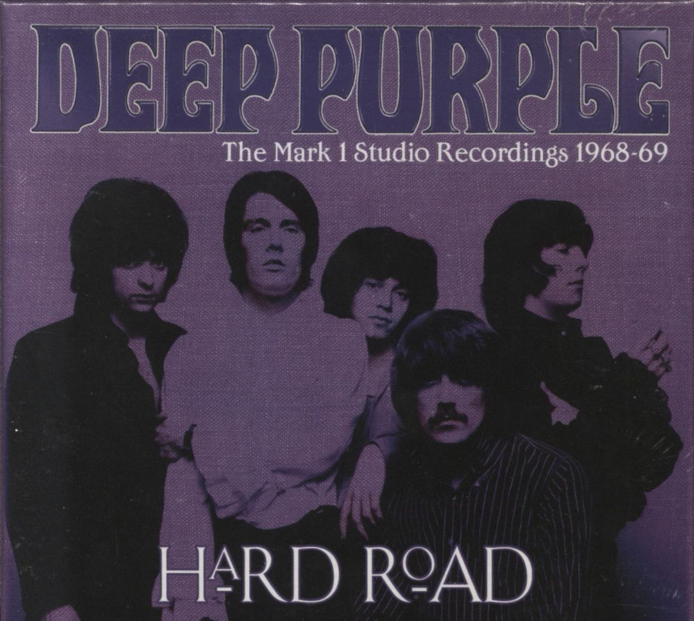 Deep Purple Hard Road: The Mark 1 Studio Recordings 1968-69 UK 5-CD album set DPMK16869